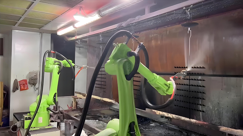 噴涂機(jī)器人的優(yōu)勢(shì)